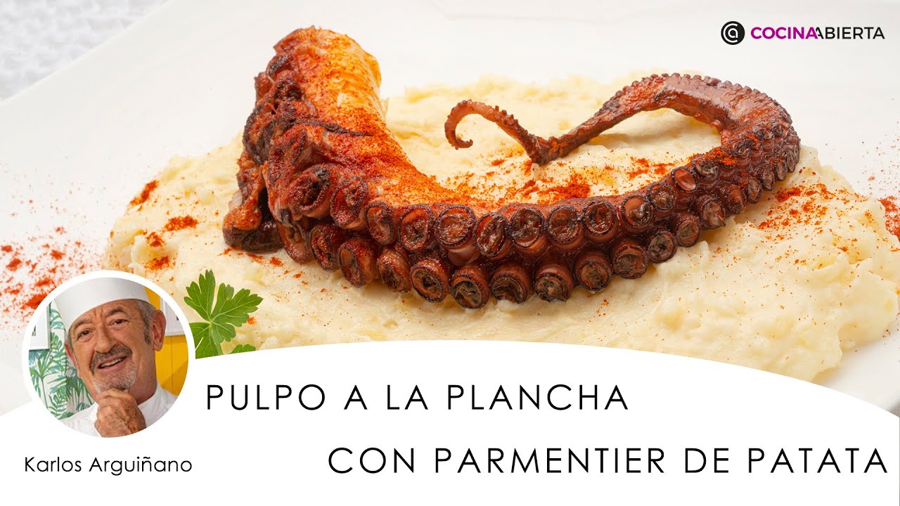 pulpo a la plancha arguiñano