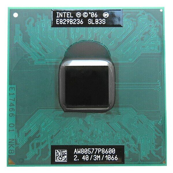 intel core 2 duo cpu p8600