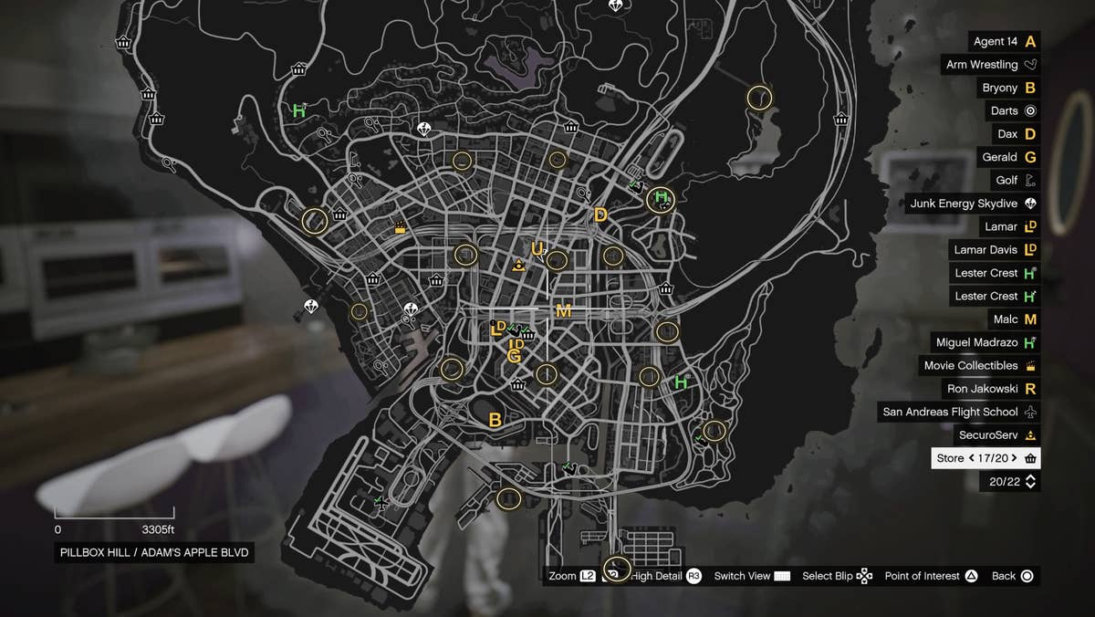 gta 5 gun van locations