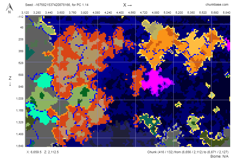 minecraft mushroom island finder