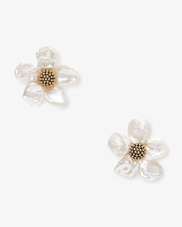 kate spade flower earrings