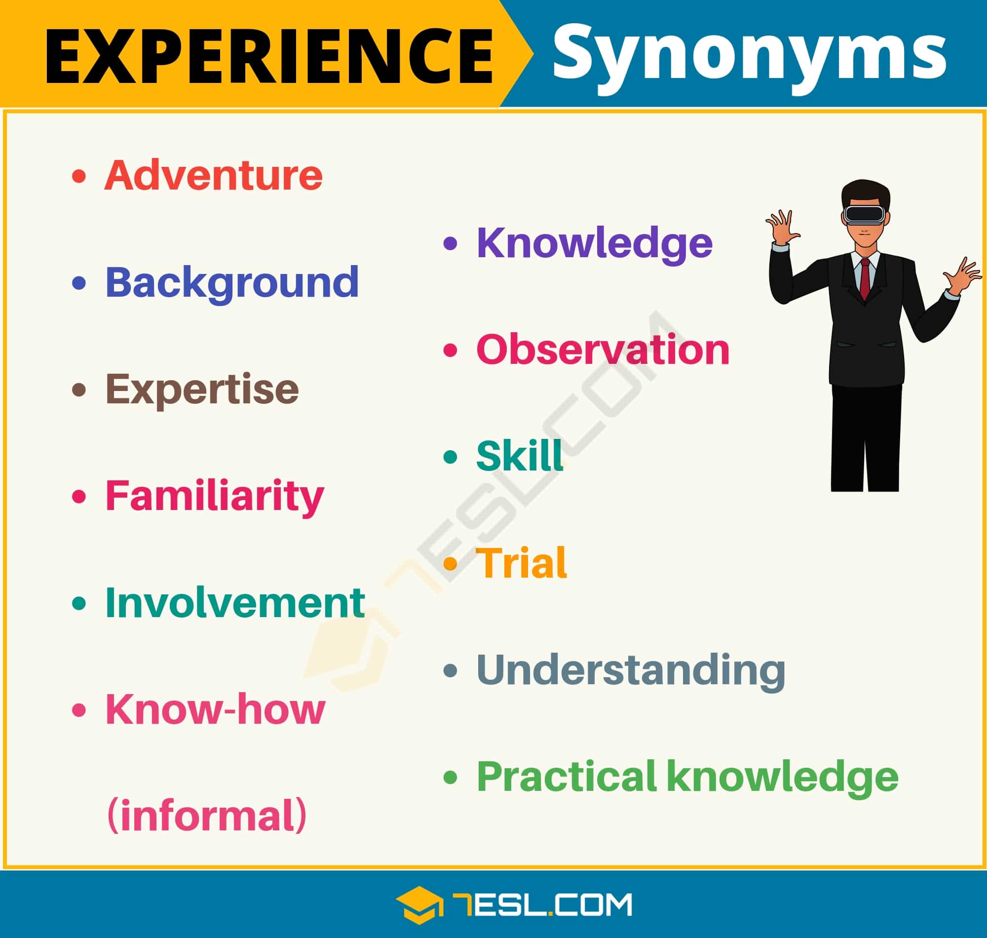 experience syn