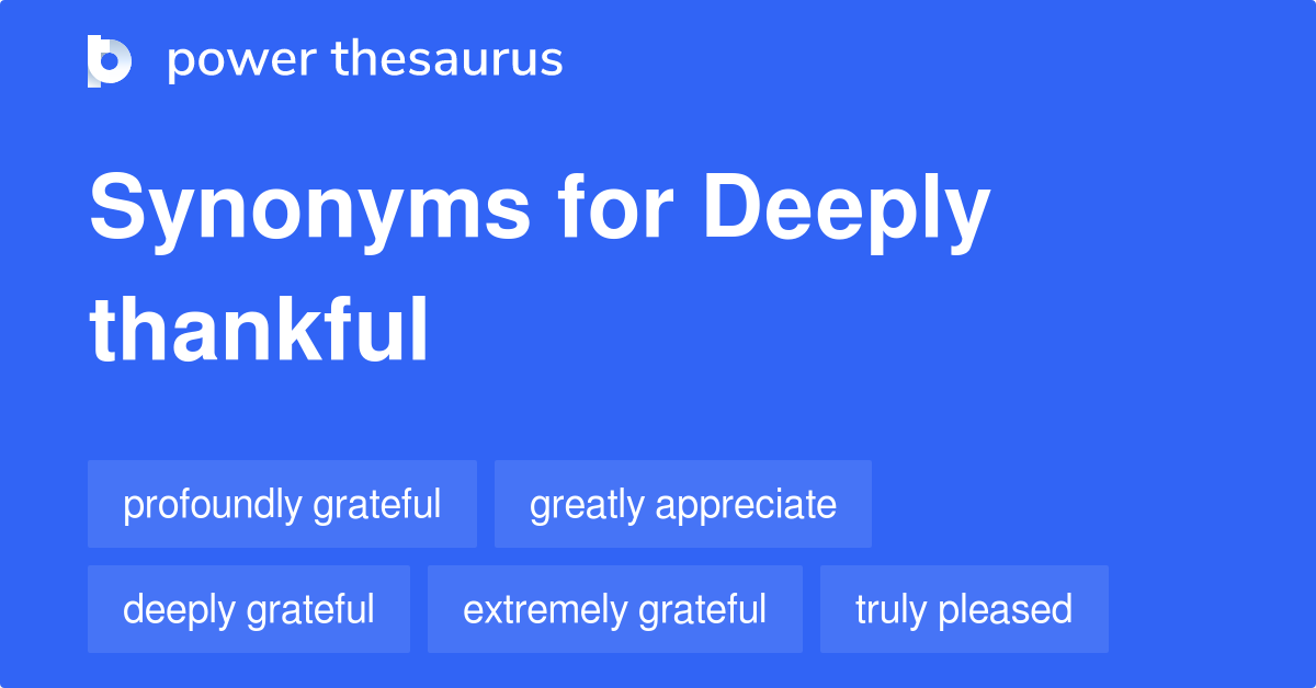 synonym thankfulness