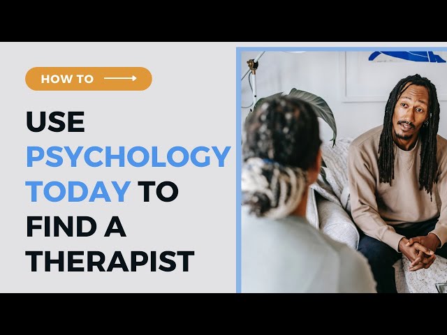 psychology today find a therapist