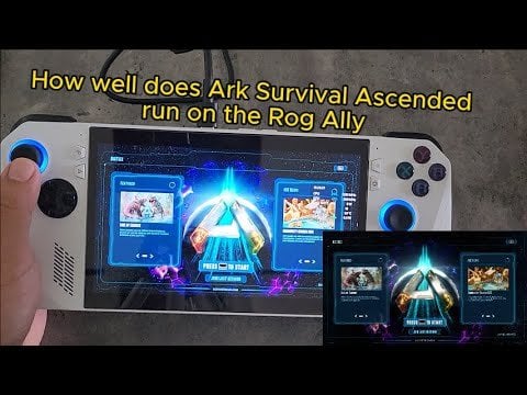 rog ally ark