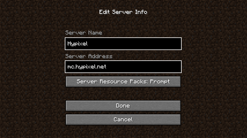 mc hypixel