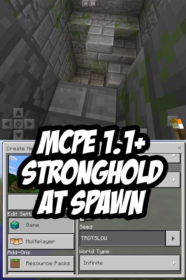 stronghold seed in minecraft