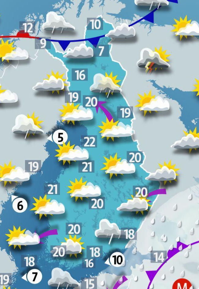 finland weather forecast