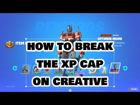 creative xp cap fortnite