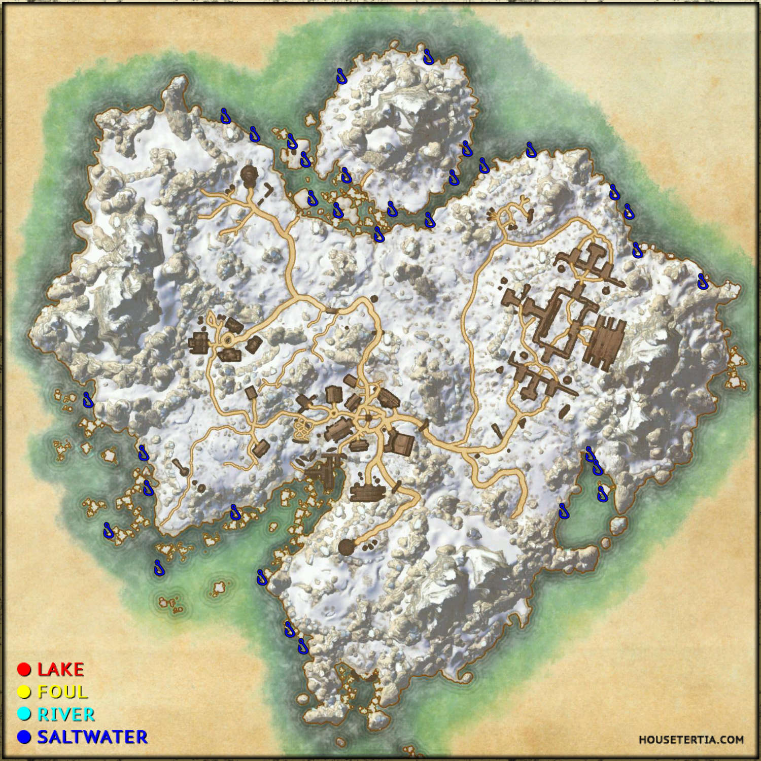 bleakrock isle map