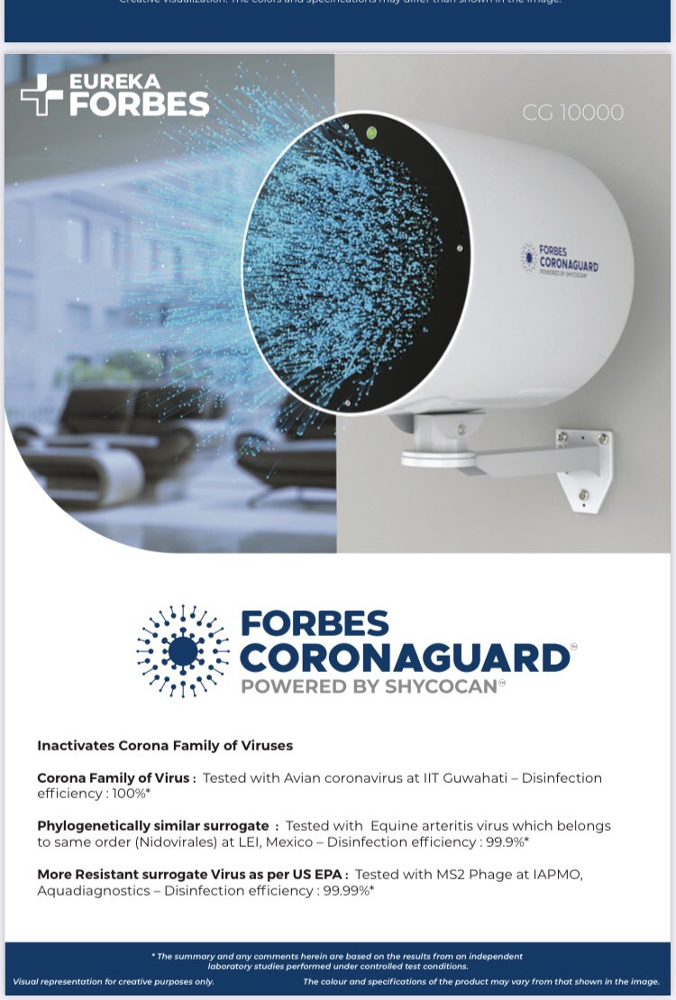 eureka forbes corona guard