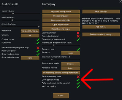 rimworld mods not working