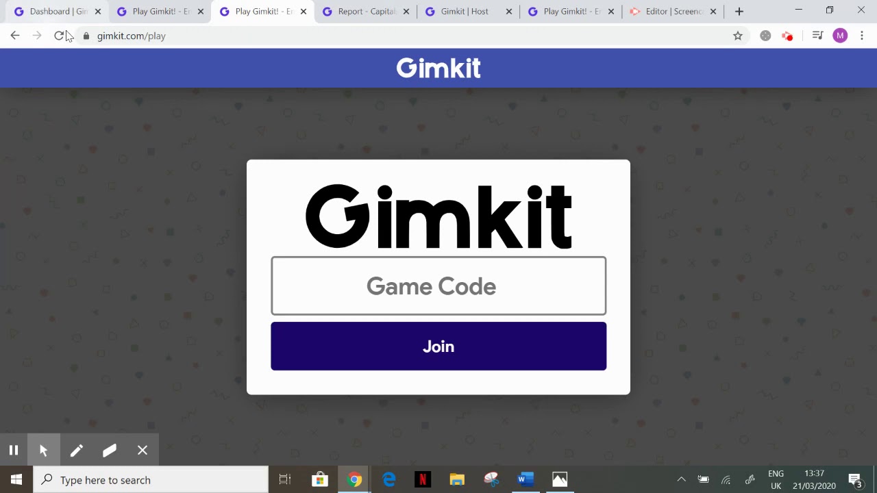 play gimkit