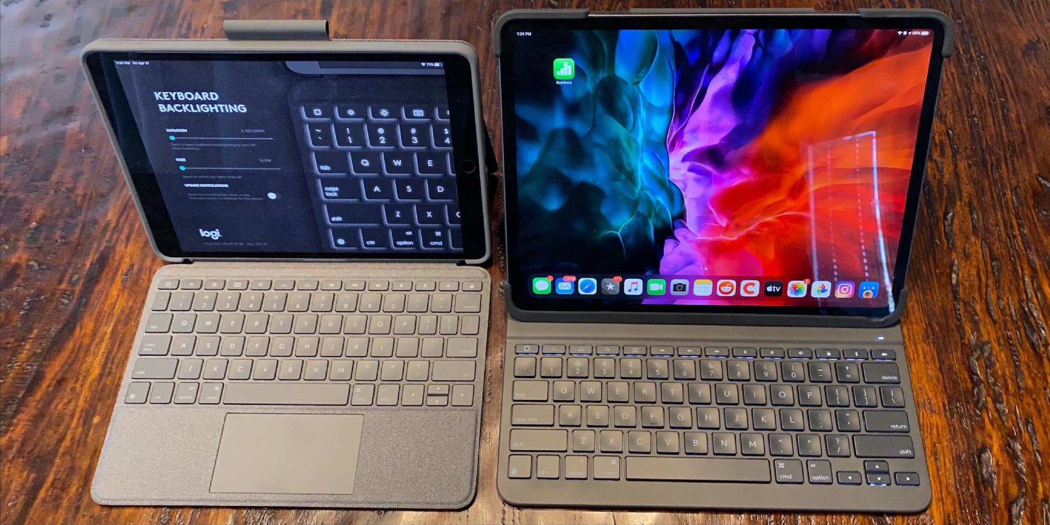 ipad keyboard and trackpad