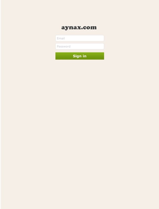 aynax login