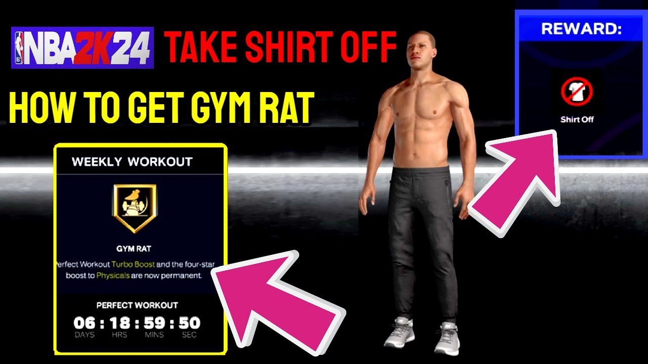 how to take off shirt in 2k24