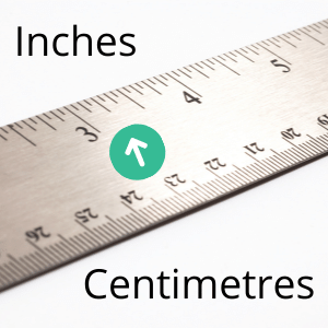 145 centimeters to inches