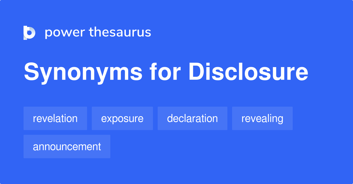 announcement thesaurus