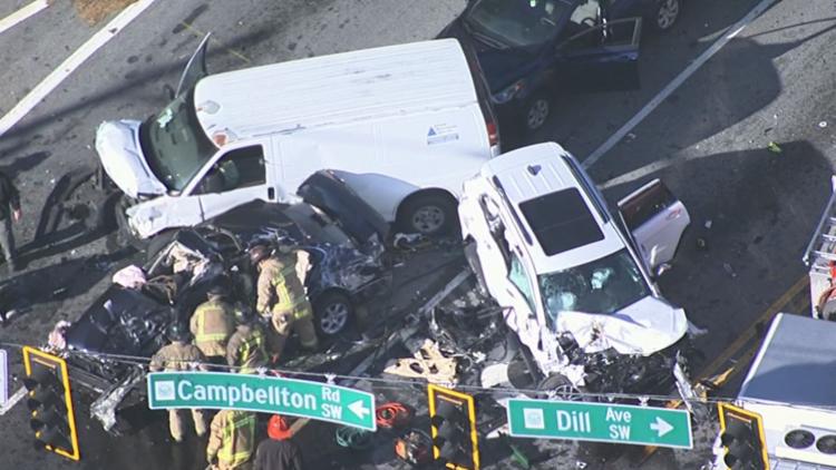 accidente en atlanta georgia hoy 2022