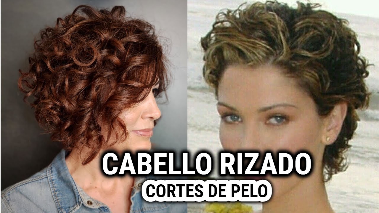 cortes de pelo rizado modernos