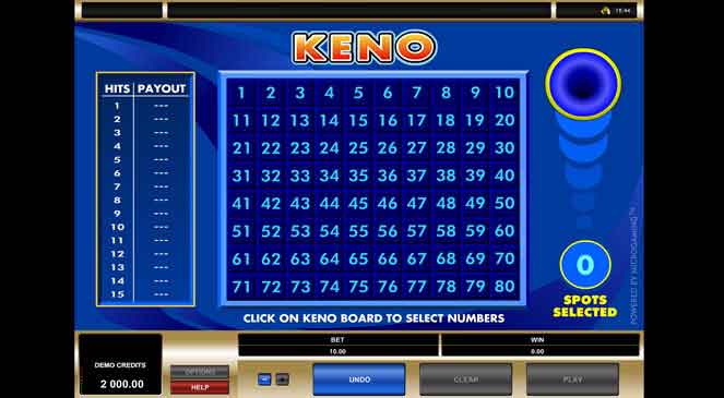 keno casino