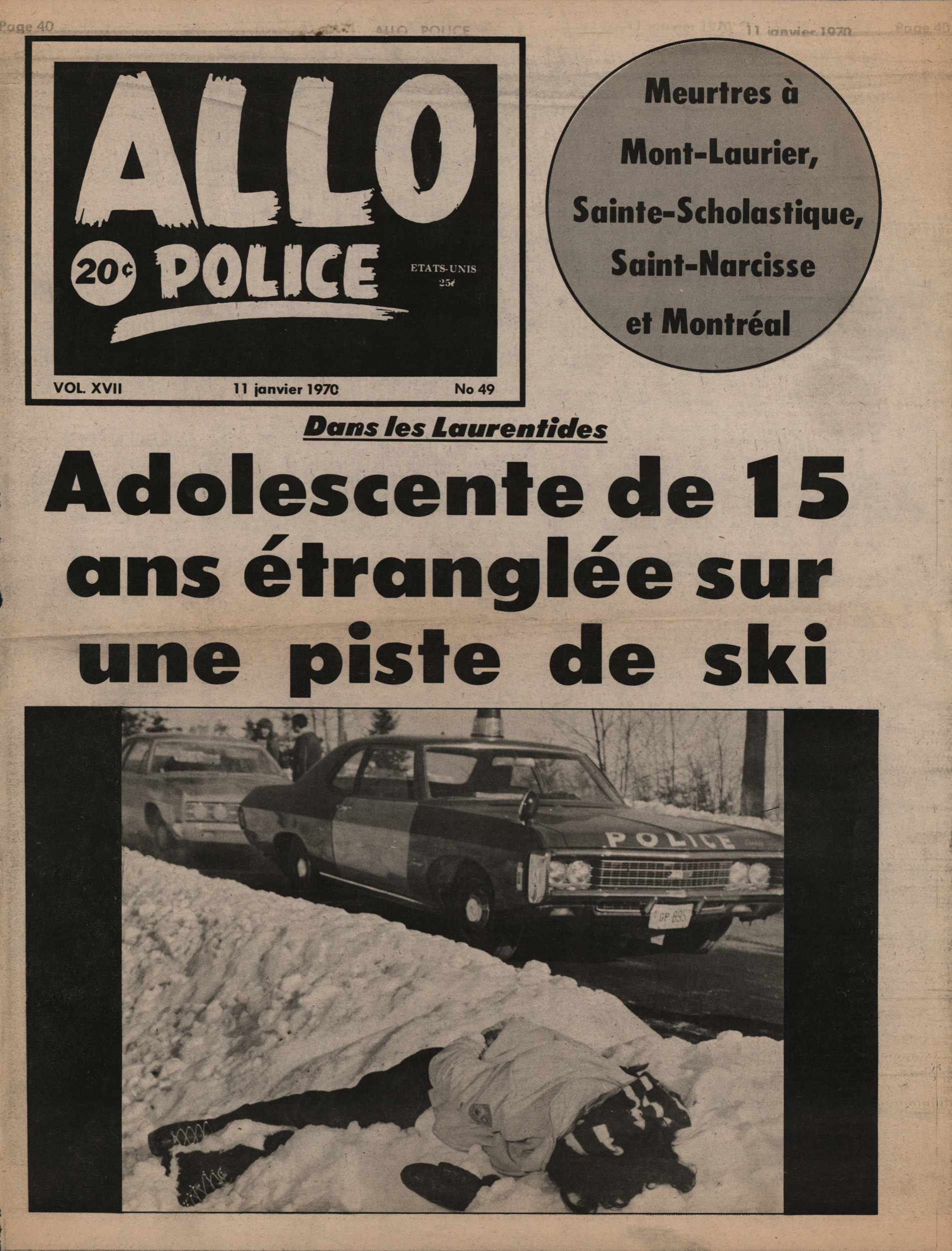 journal allo police