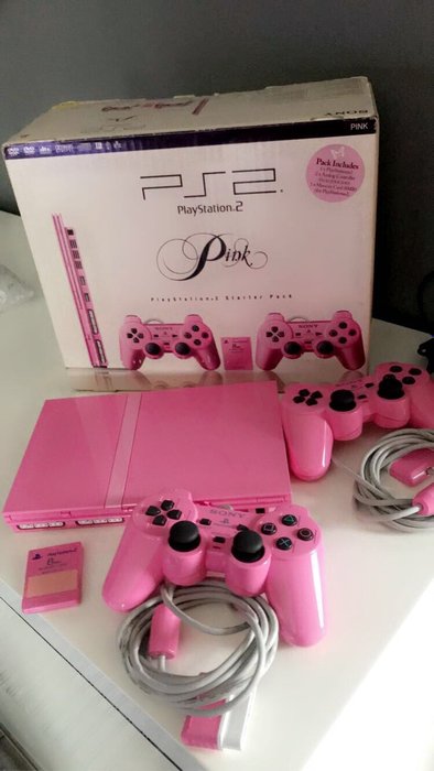 pink ps2