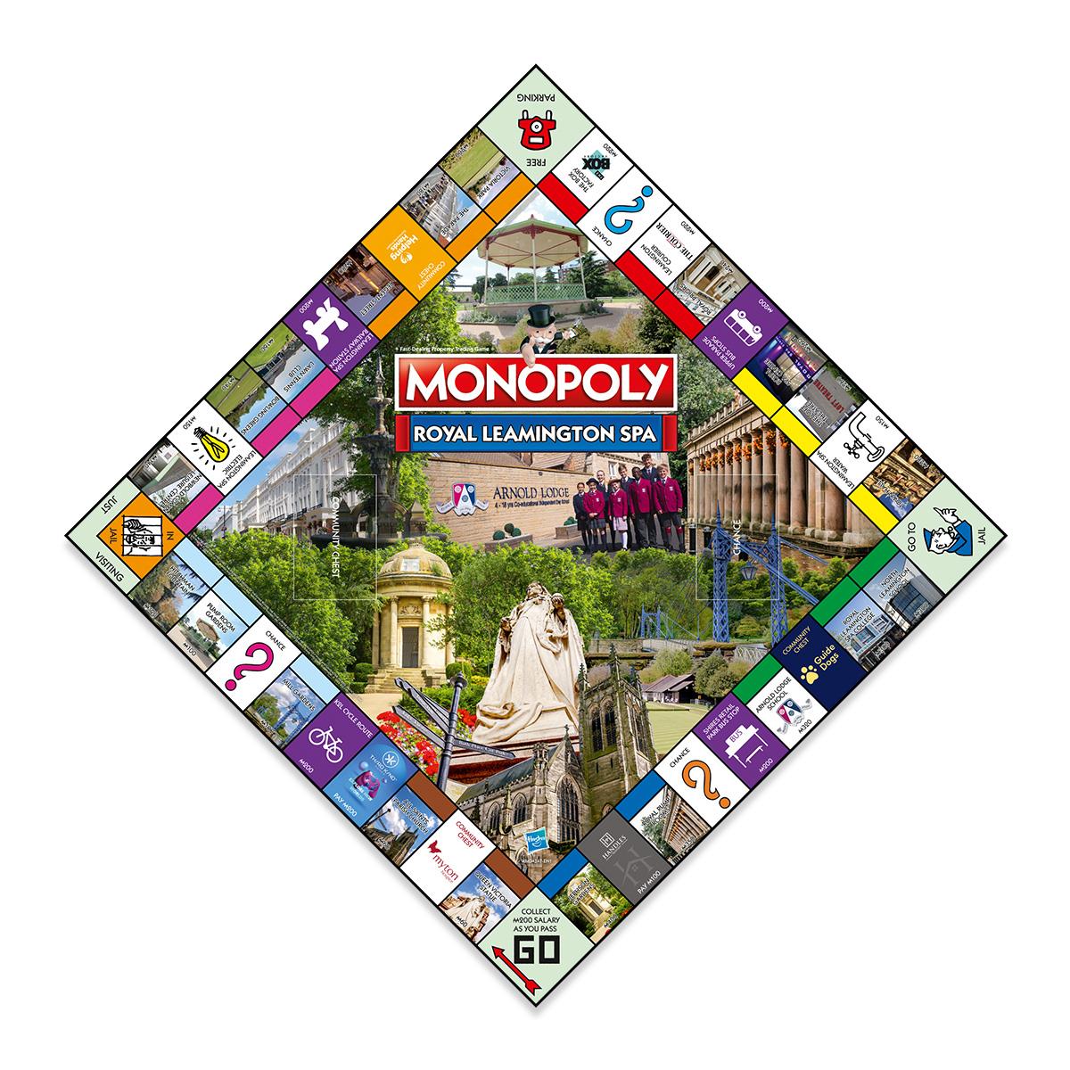 leamington spa monopoly board