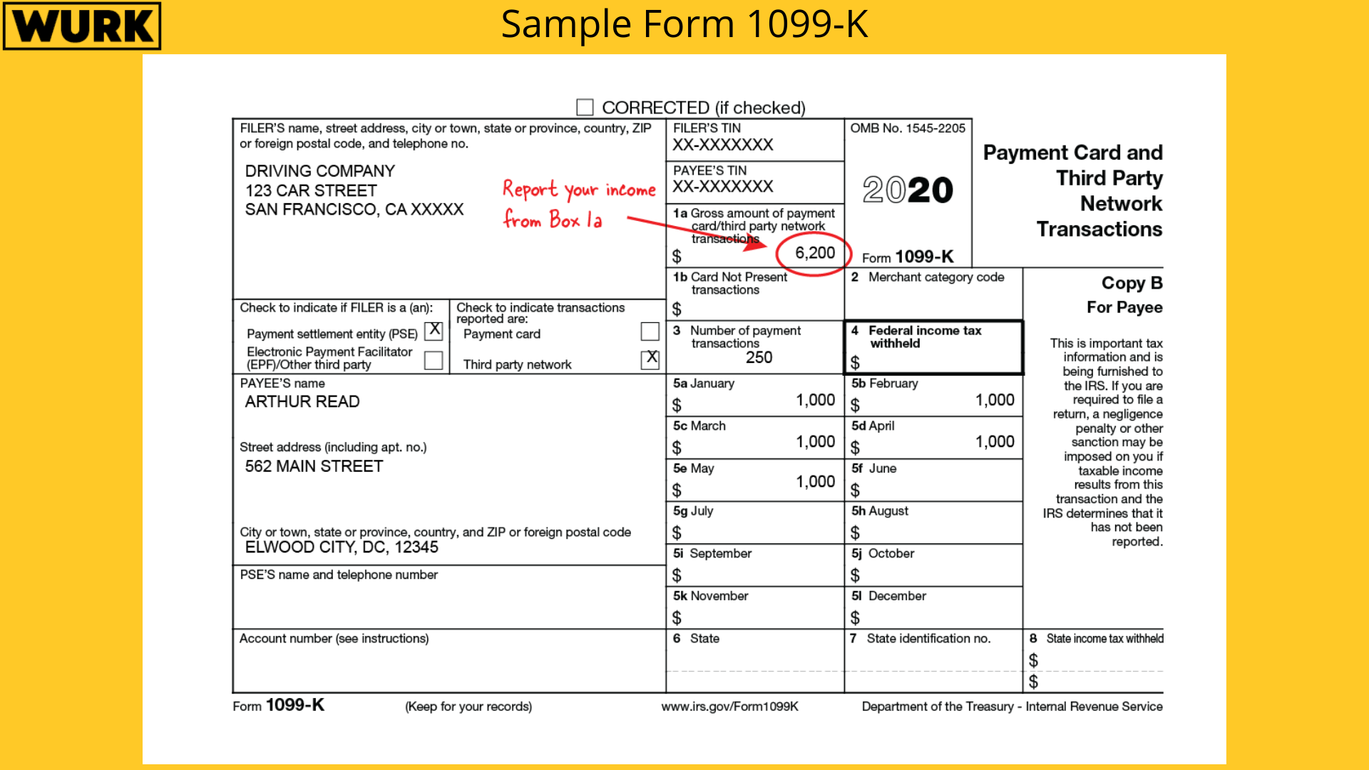 uber w2 tax form