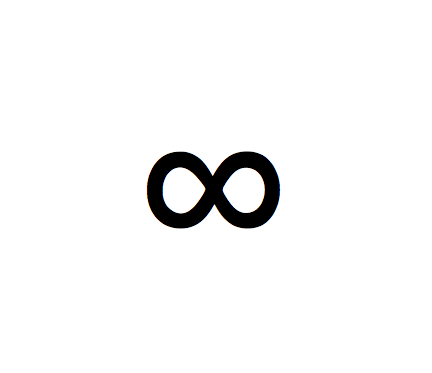 infinity sign copy paste