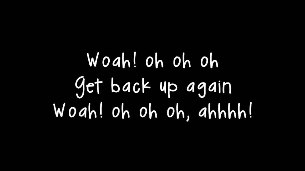 get back again lyrics