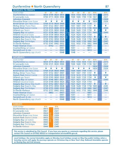 stagecoach bus timetables