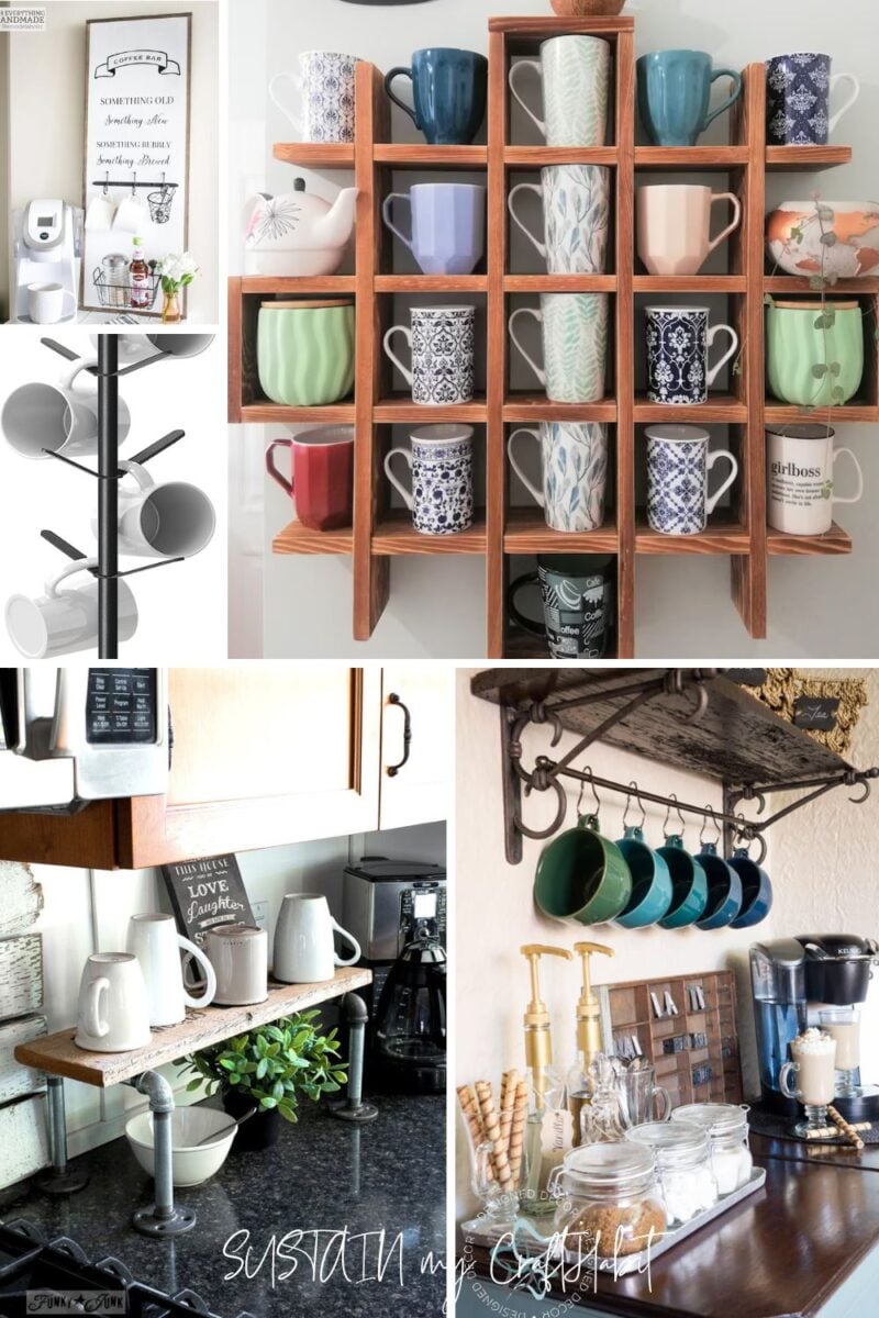 coffee mug shelf