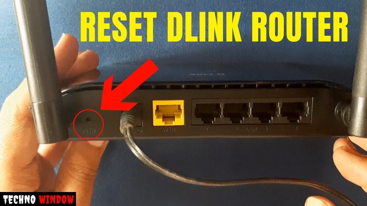 d link dir 615 reset