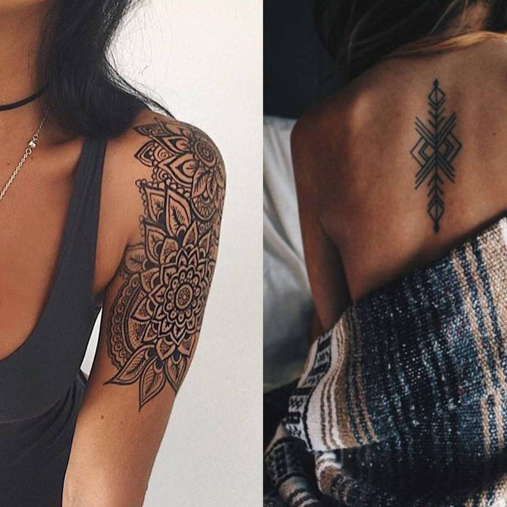 tatuajes en piel morena mujeres