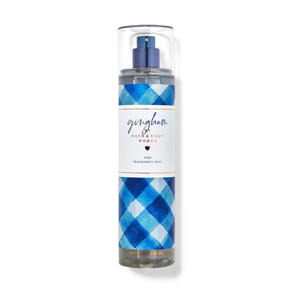 gingham bath and body works