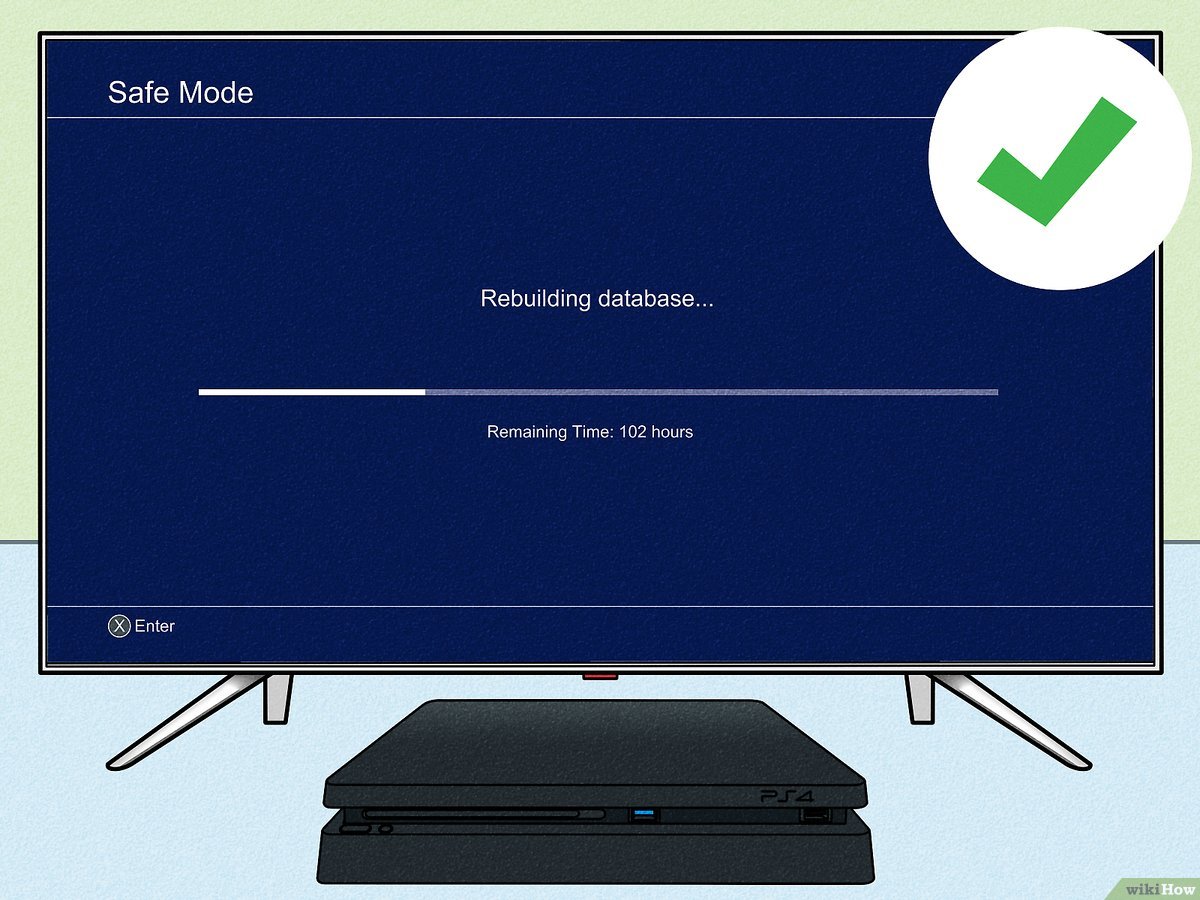 how to rebuild database ps4