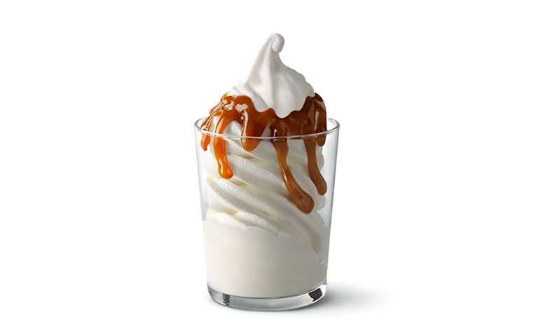 sundae caramel calories