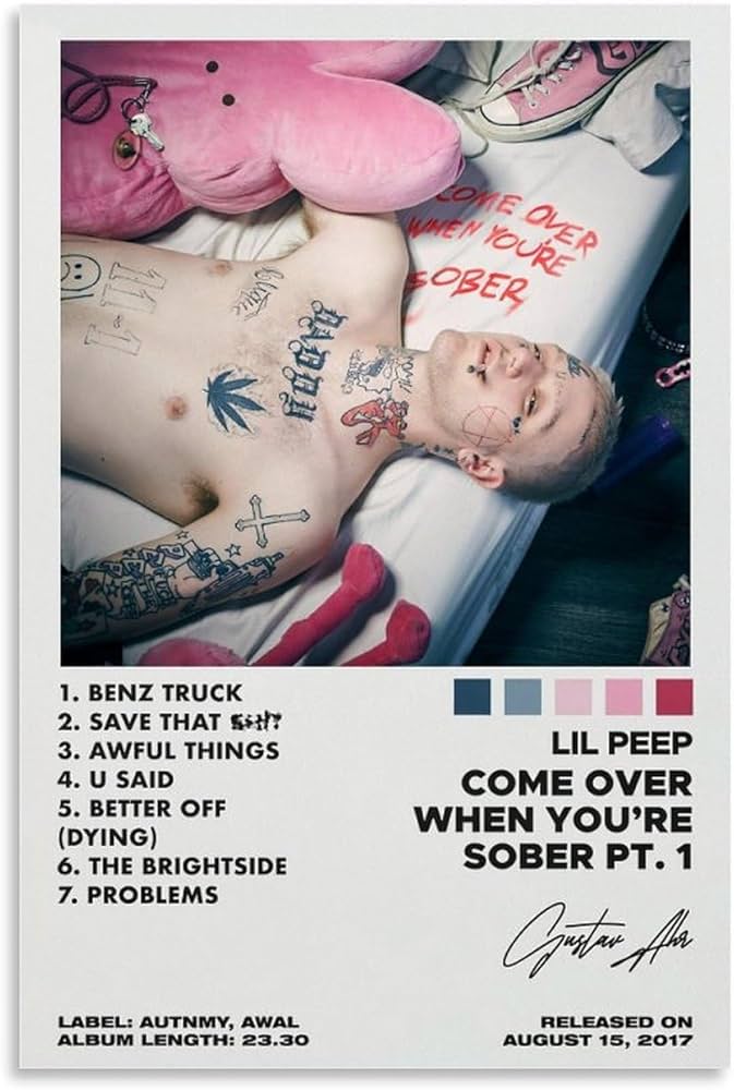 lil peep poster