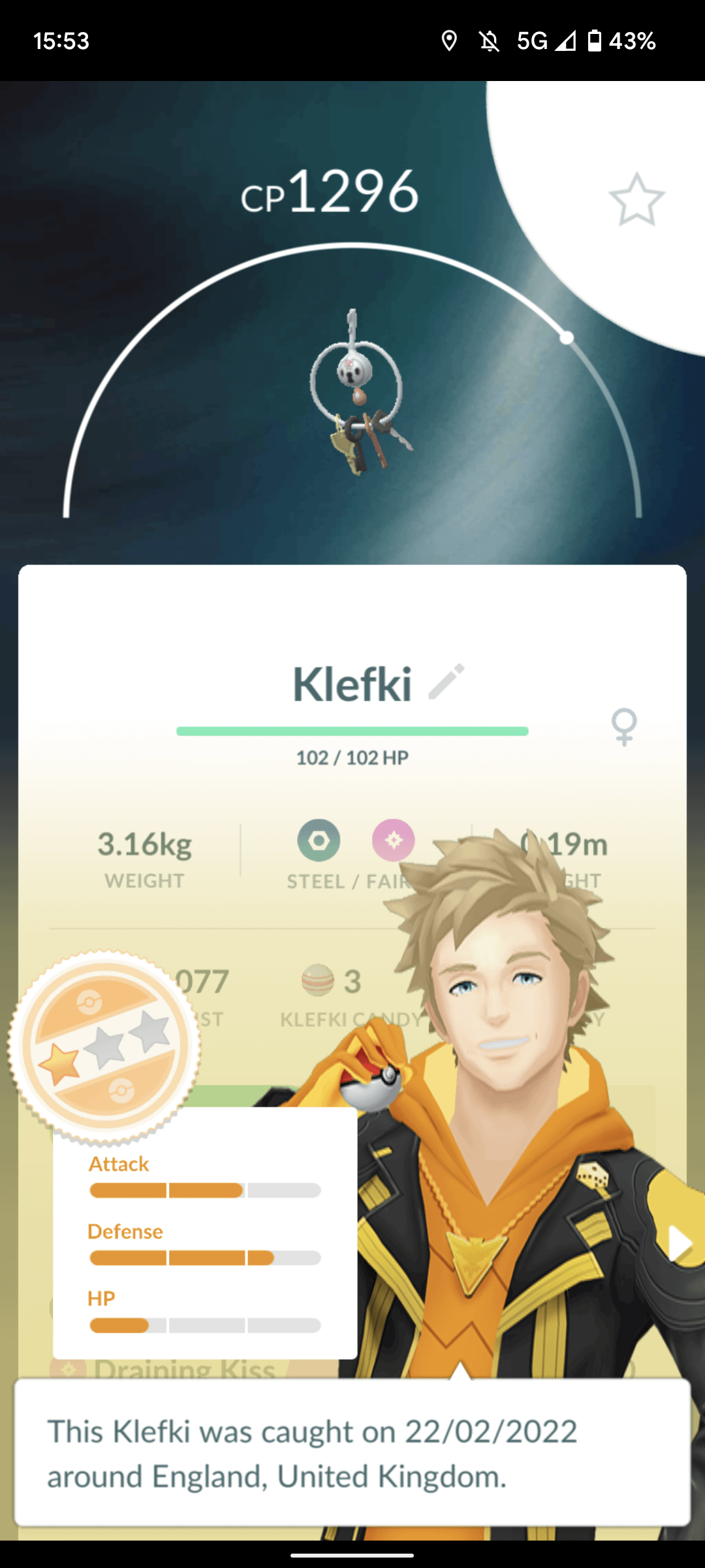 klefki pokemon go