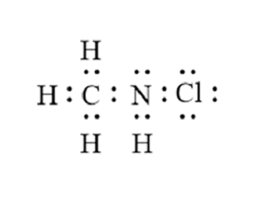 lewis diagram for ch3nh2