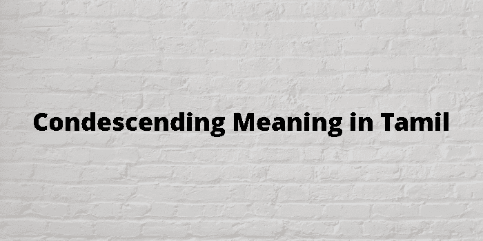 patronizing meaning in tamil