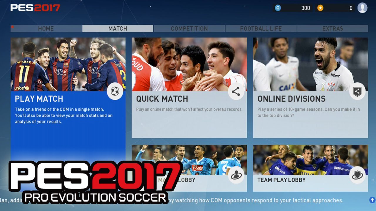 pes 2017 leagues