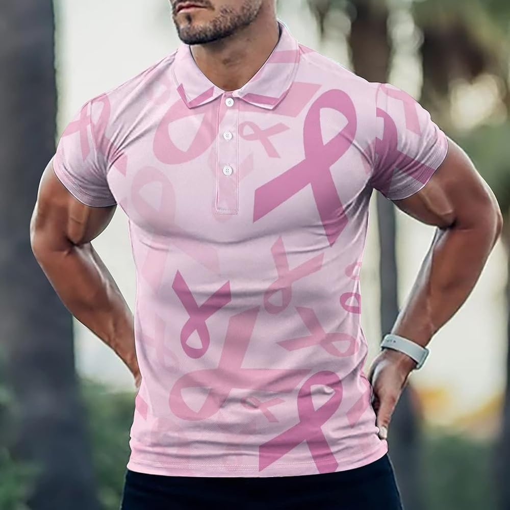 breast cancer polo shirts