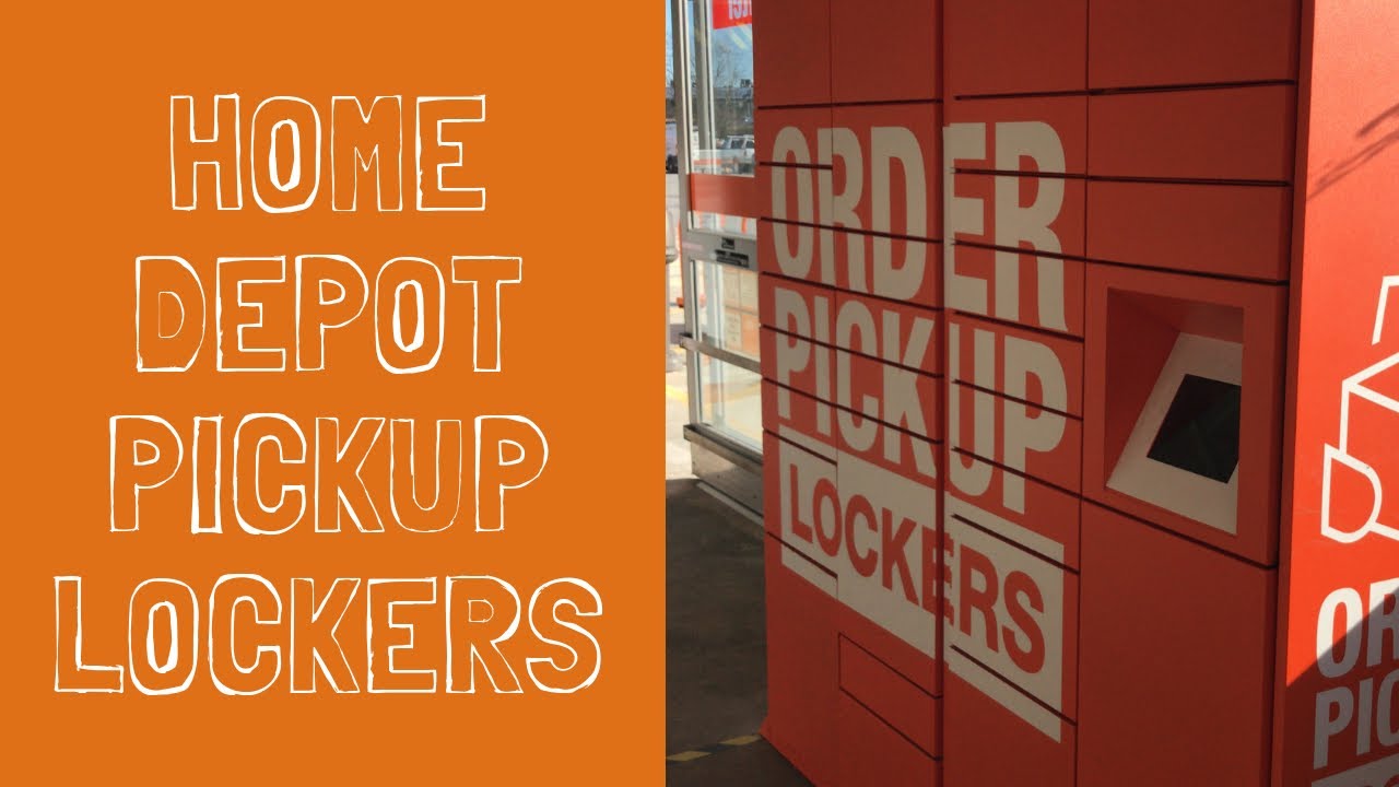 home depot lockers