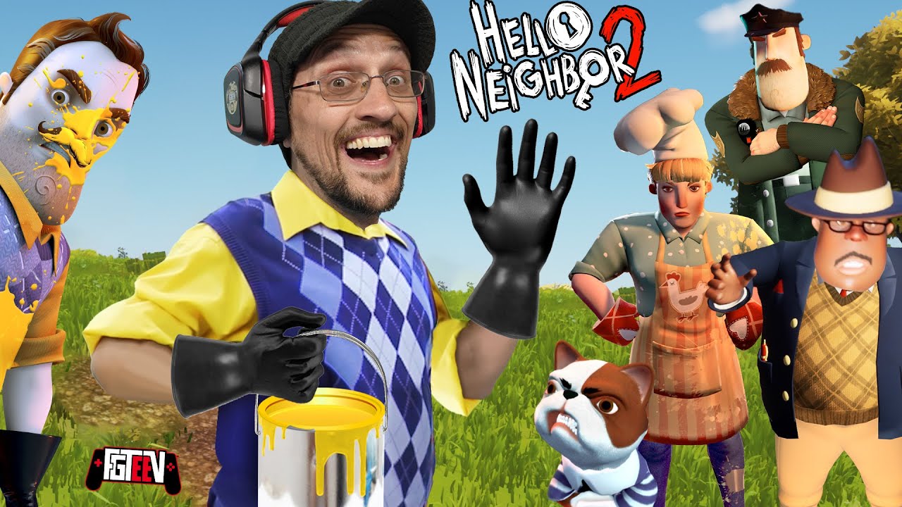 fgteev hello neighbor