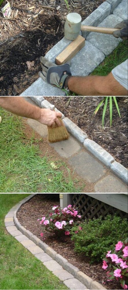 grass edging ideas