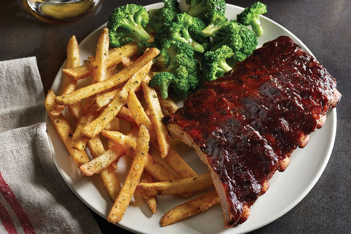 applebees half rack ribs