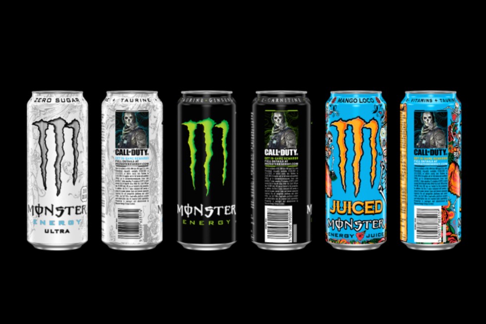 call of duty monster energy rewards