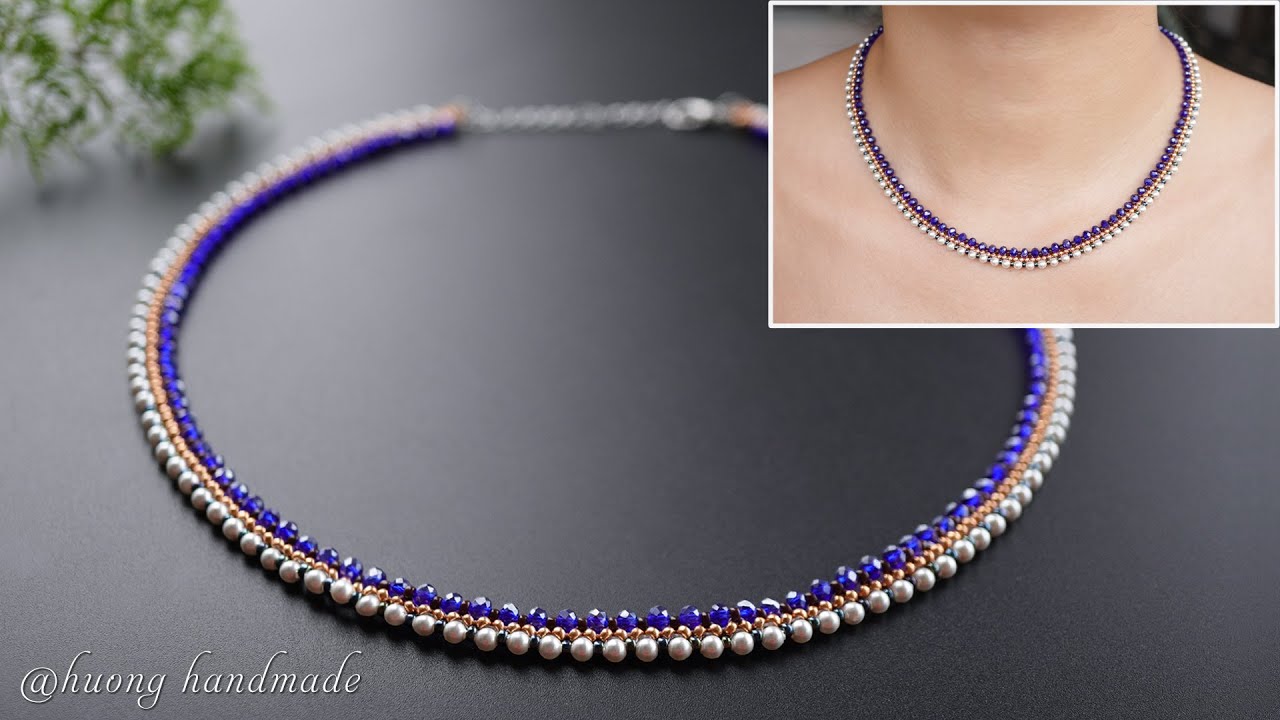 how to make a beaded necklace